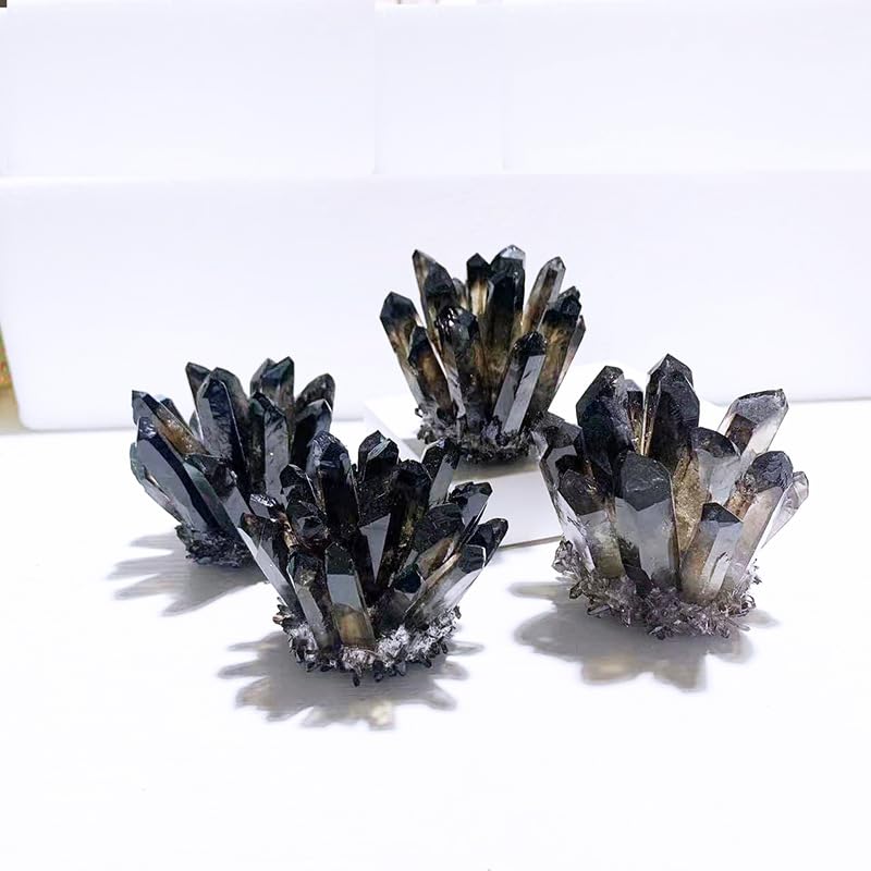 Amazon.co.jp: スモーキークォーツクリスタルクラスター – エネルギー
